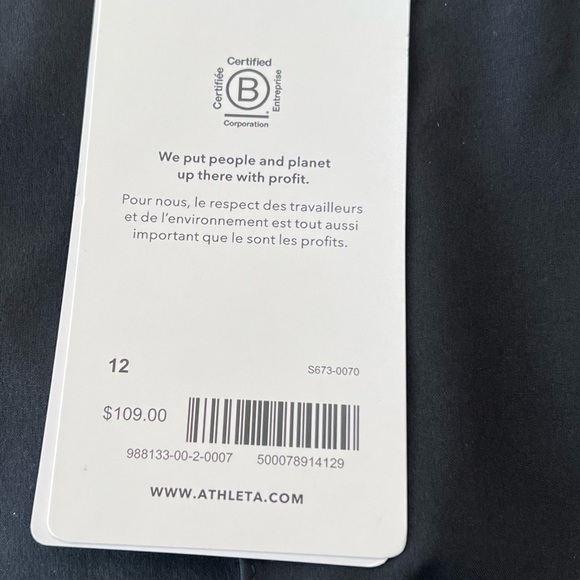 Athleta Vienna Cargo Pant Size 12 NWT in Black - Picture 10 of 16